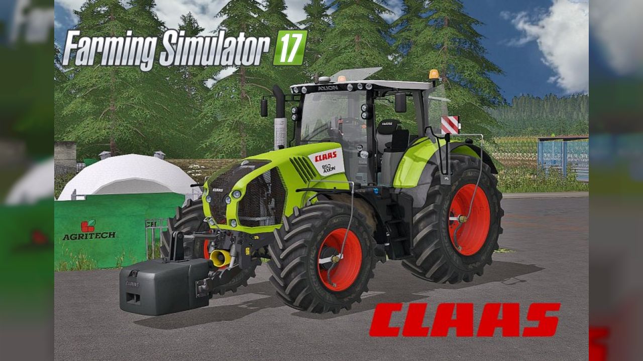 Claas Axion 800 Series Full Pack