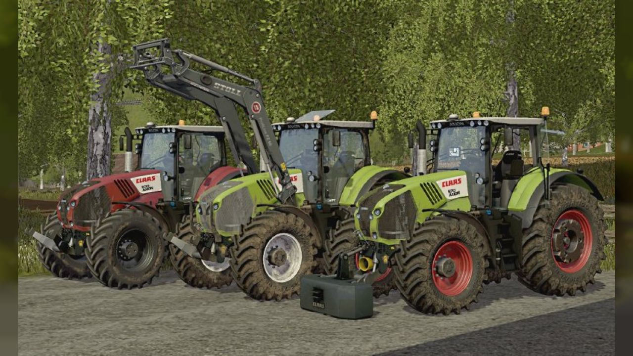 Claas Axion 800 Series V2