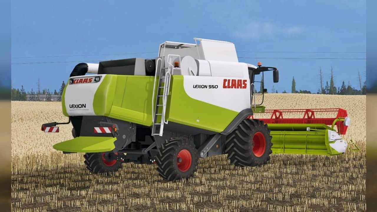 Claas Lexion 550 Pack