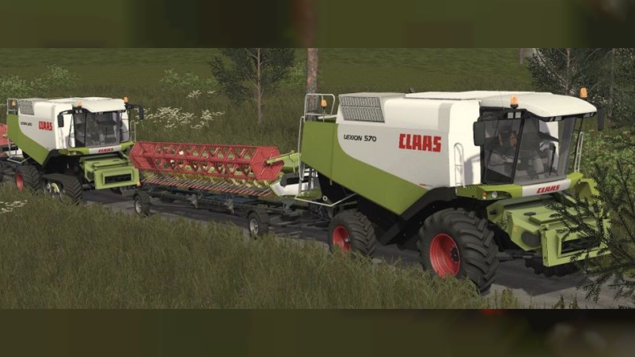Claas Lexion 570/580/600 Pack