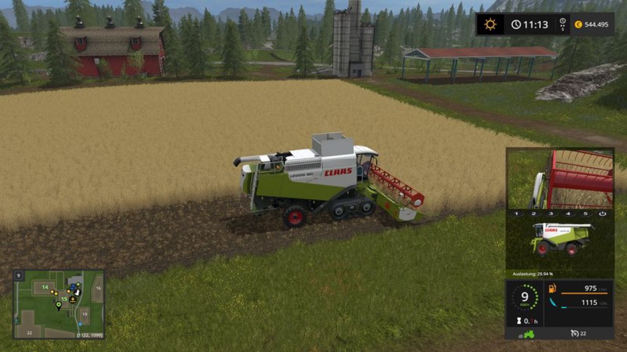 Claas Lexion 580/600 TT Pack
