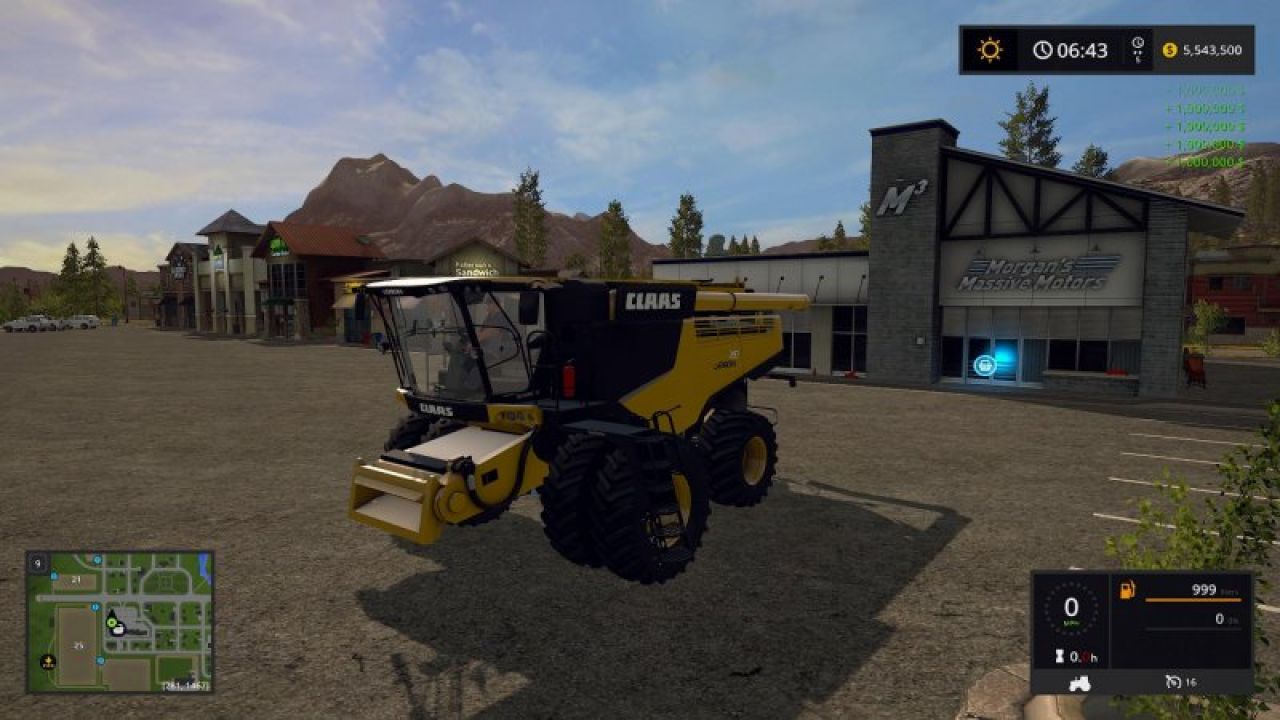 Claas Lexion 700 Series American