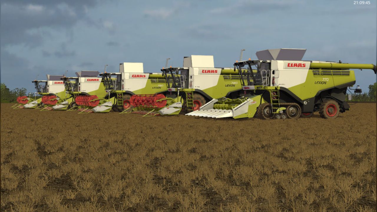 Claas Lexion 700 STAGE IV Pack v1.4