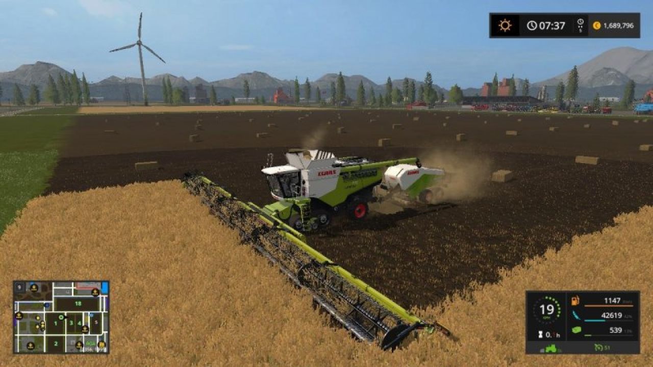 Claas Lexion Ultimate Map Pack
