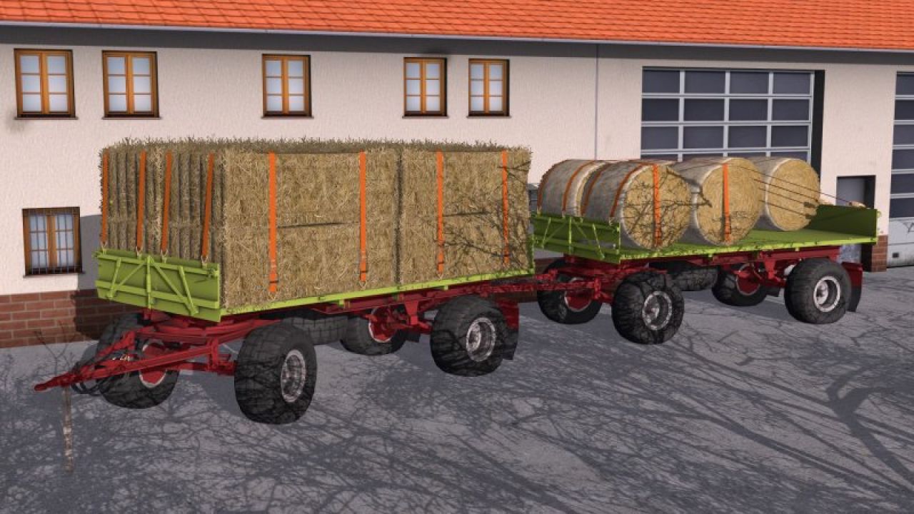 CONOW HW80 bale trailer