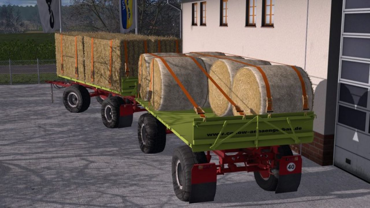 CONOW HW80 bale trailer