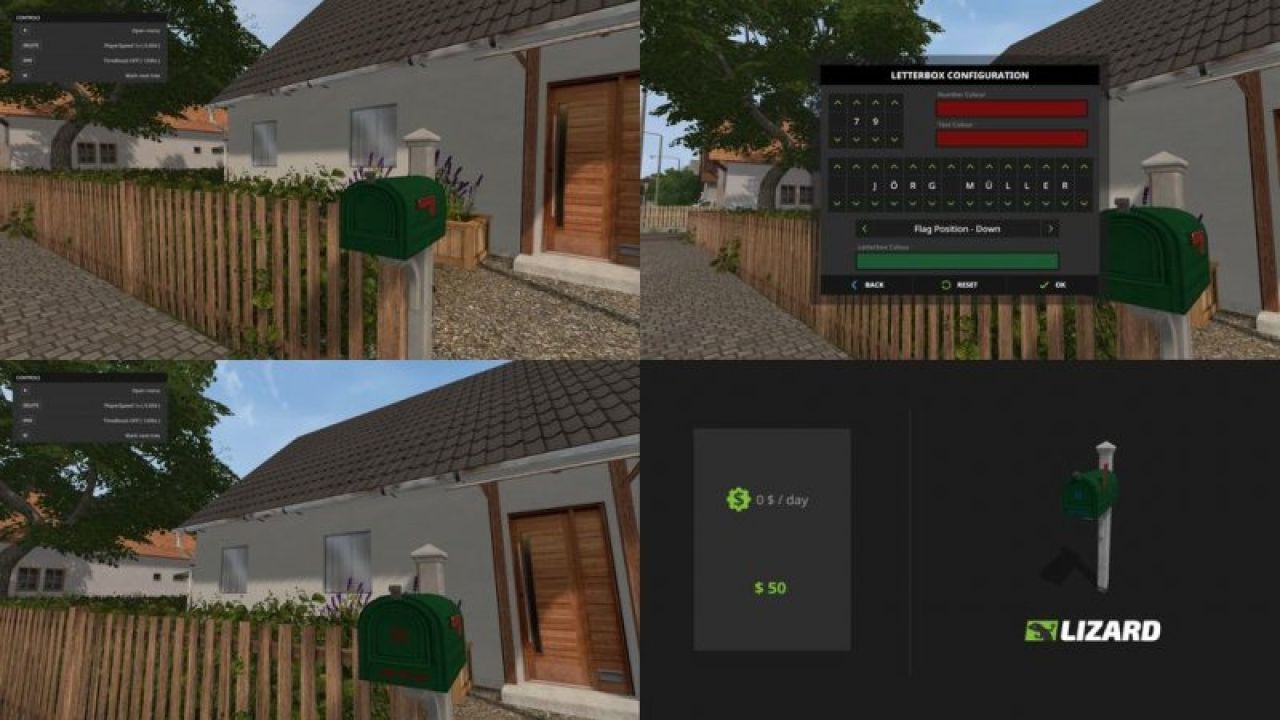 Customisable Letterboxes