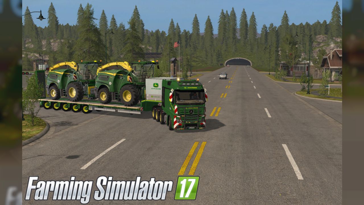 Doll Panther low loader
