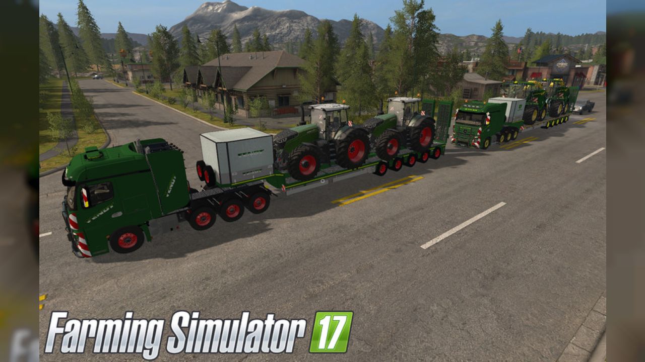 Doll Panther low loader