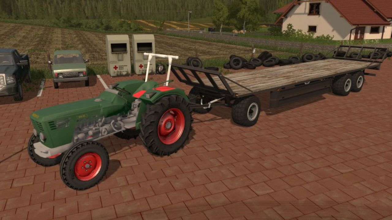 Eigenbau Ballenwagen