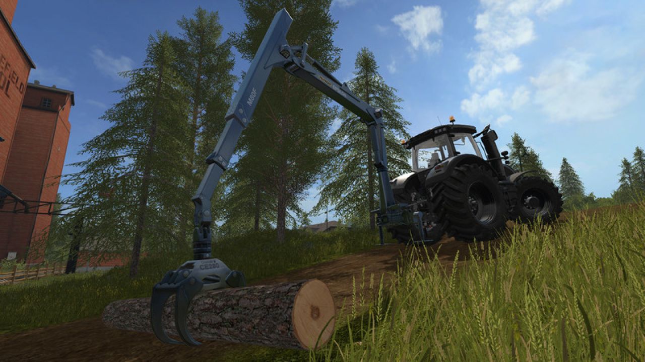 Epsilon Palfinger M80F Mounted Crane for Tractors