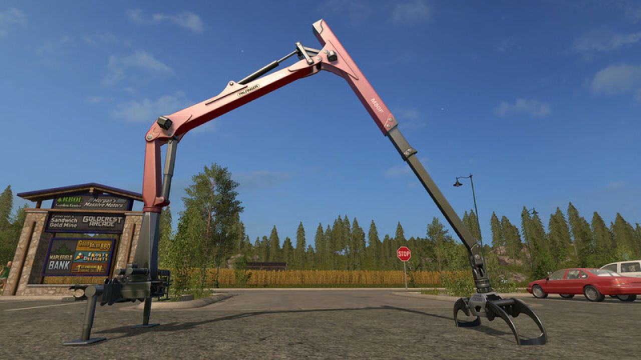 Epsilon Palfinger M80F Mounted Crane for Tractors