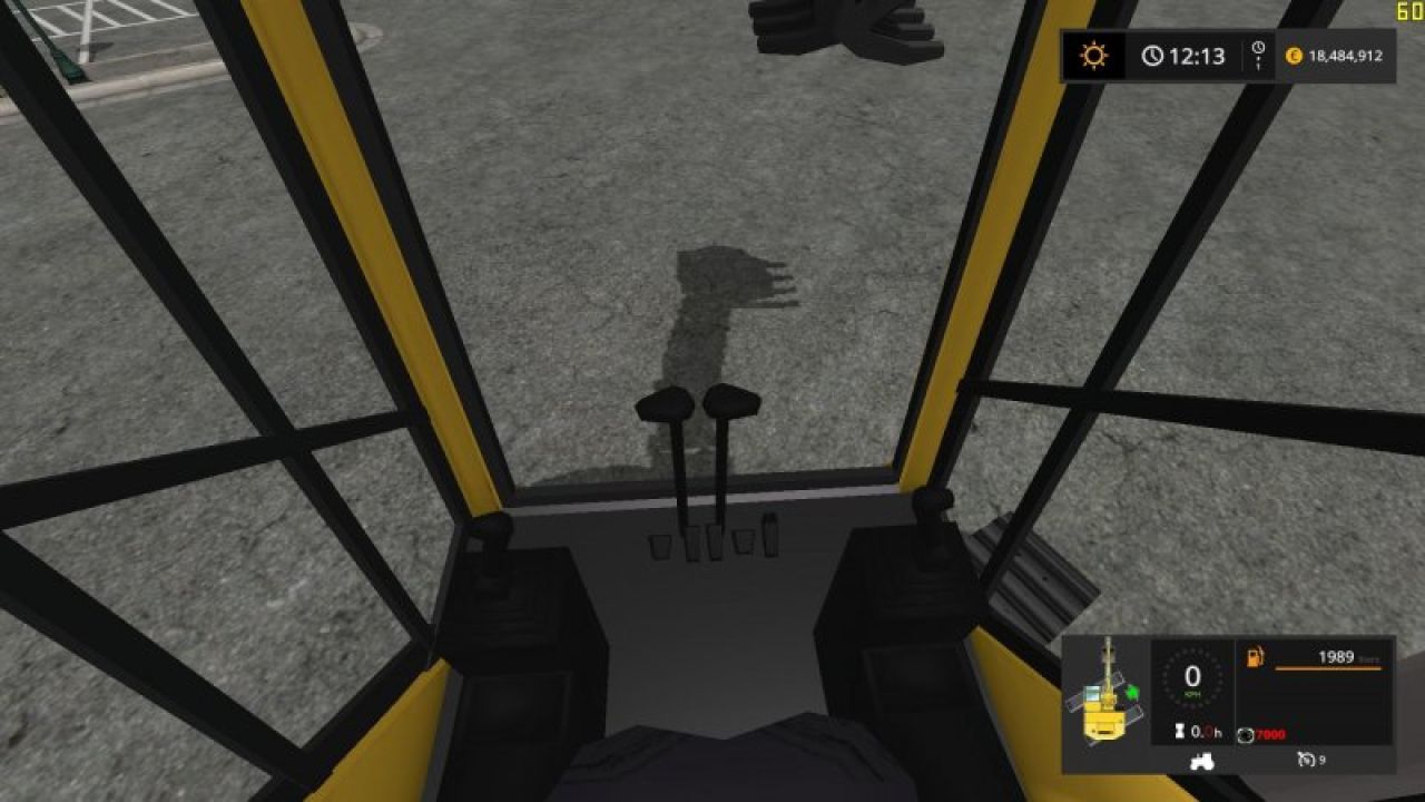 Excavators Tracks Position