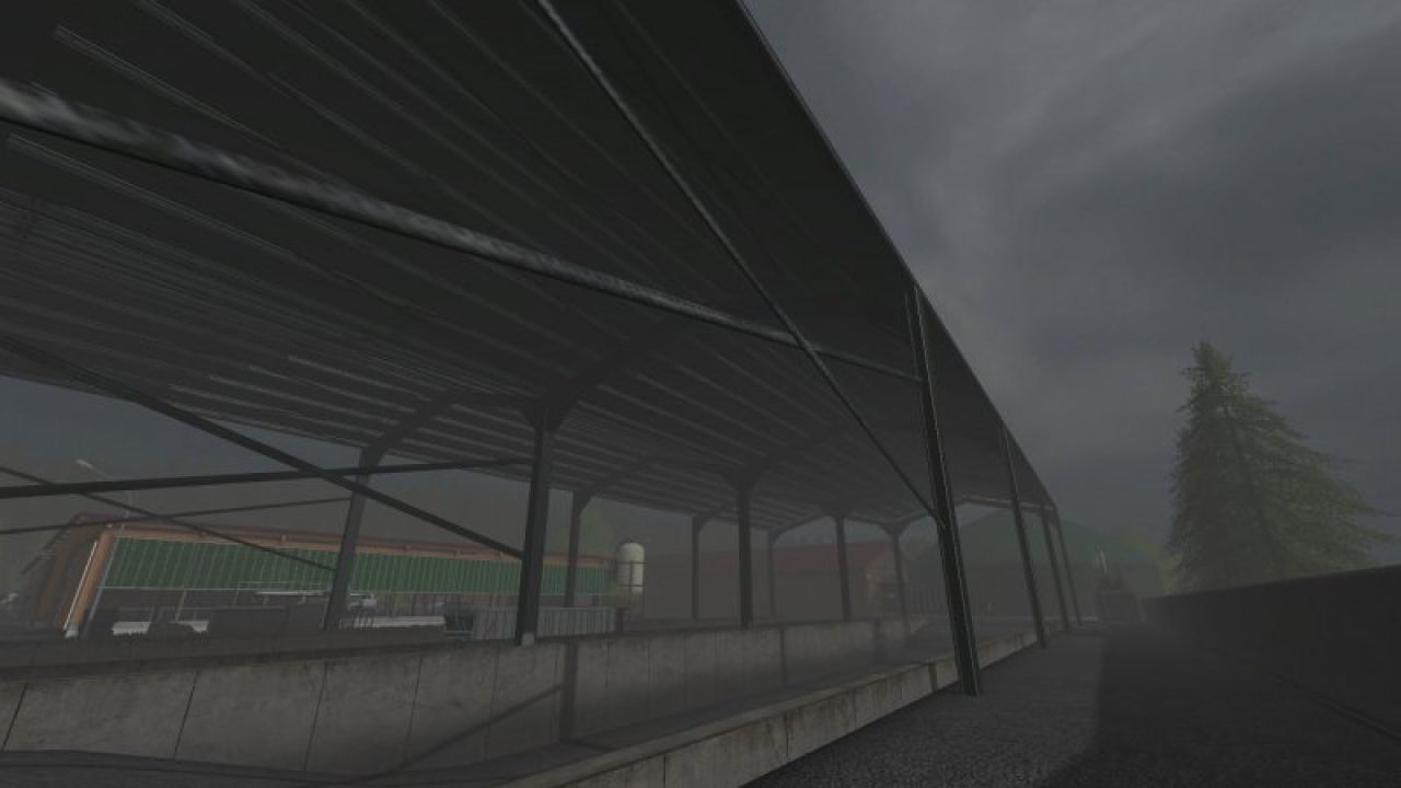Fahrsilo Dach