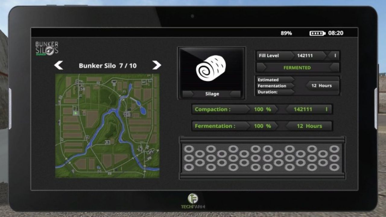 FarmingTablet - App: Bunker Silo Overview