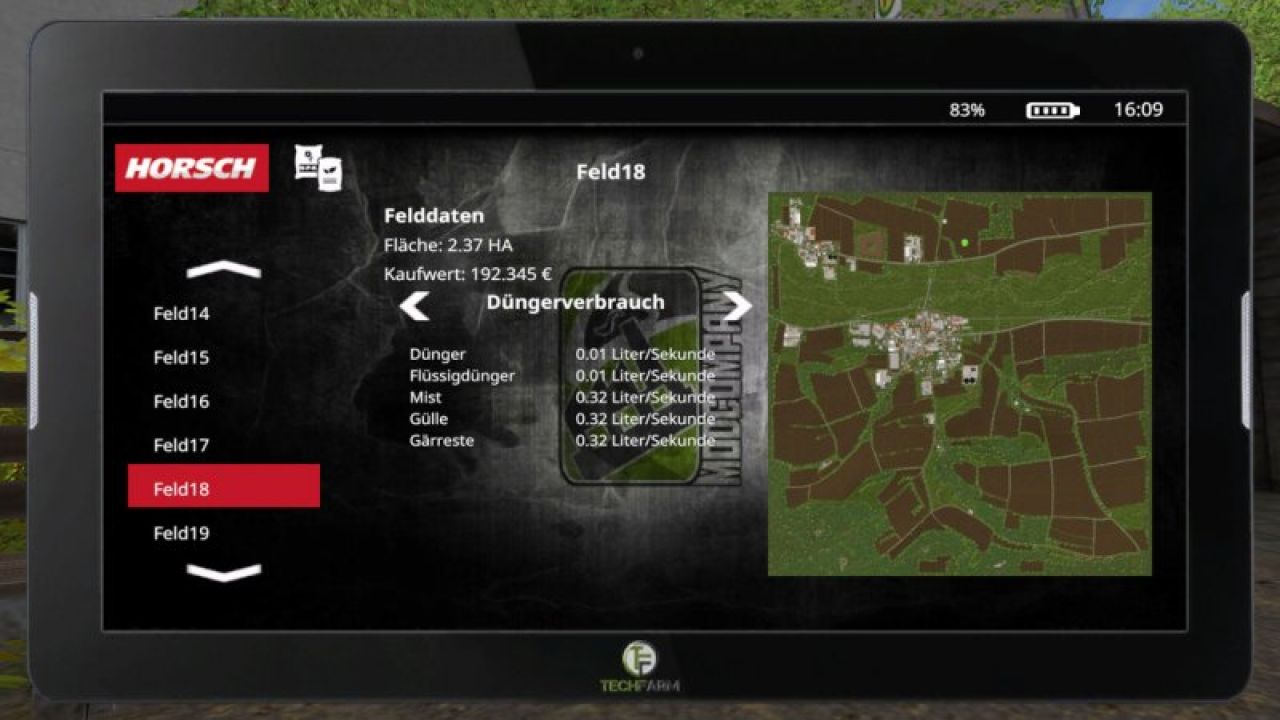 FarmingTablet - App: Horsch Management v1.1