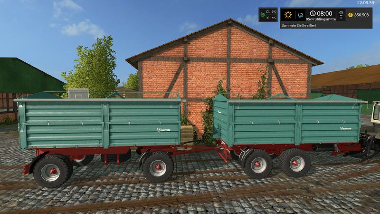 [FBM Team] Farmtech Trailer Set DH