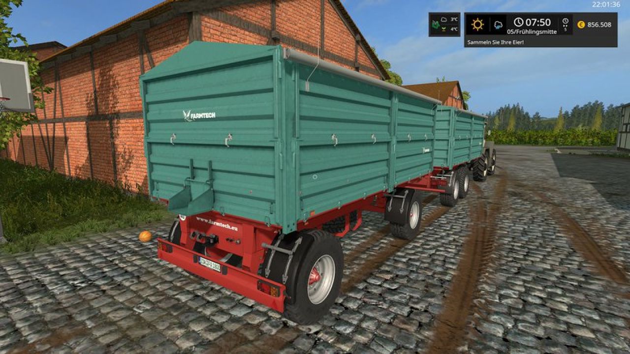 [FBM Team] Farmtech Trailer Set DH