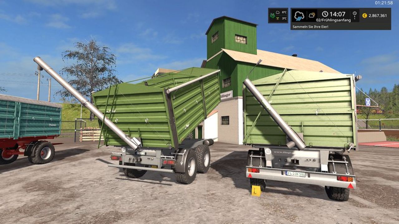 [FBM Team] Fliegl Trailer Set DH