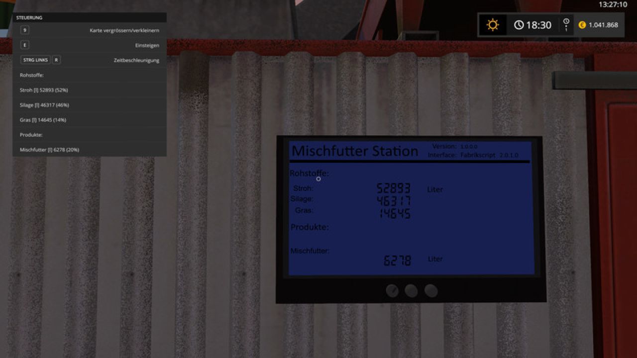 Feed mixer Pack Placeable