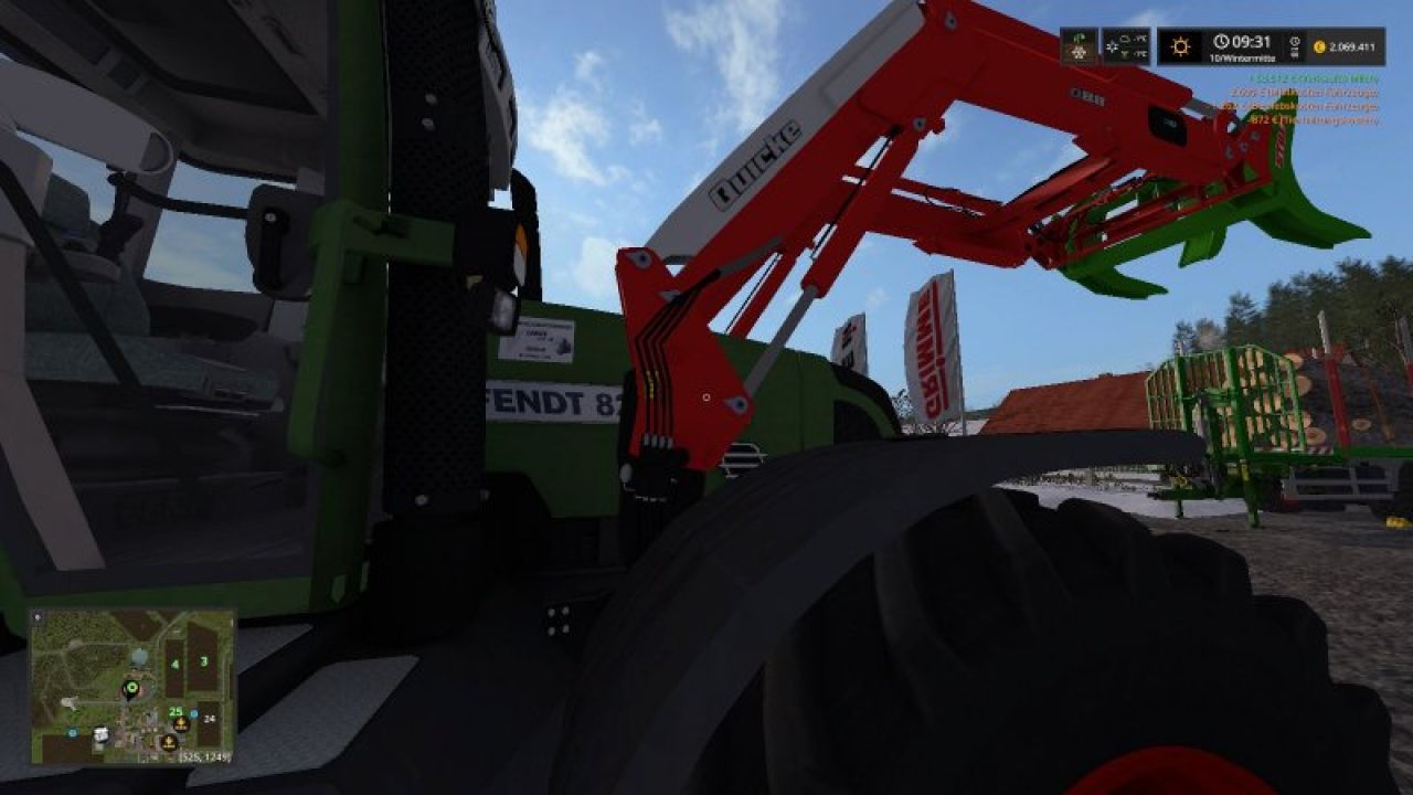 Fendt Vario 820 TMS Dynamic Hoses