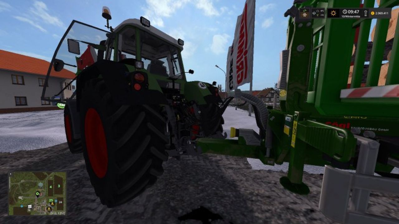 Fendt Vario 820 TMS Dynamic Hoses