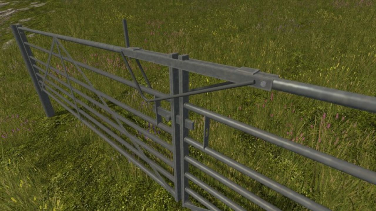 Field gates galvanized