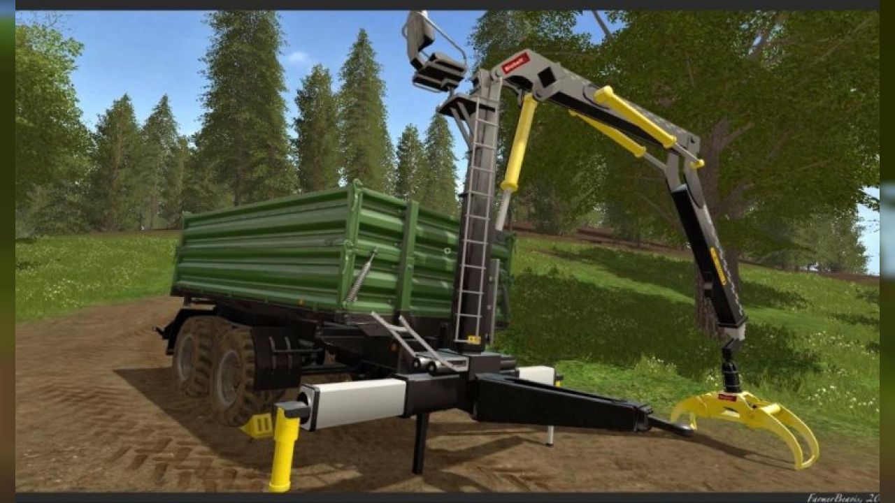 Fliegl Tipper Crane