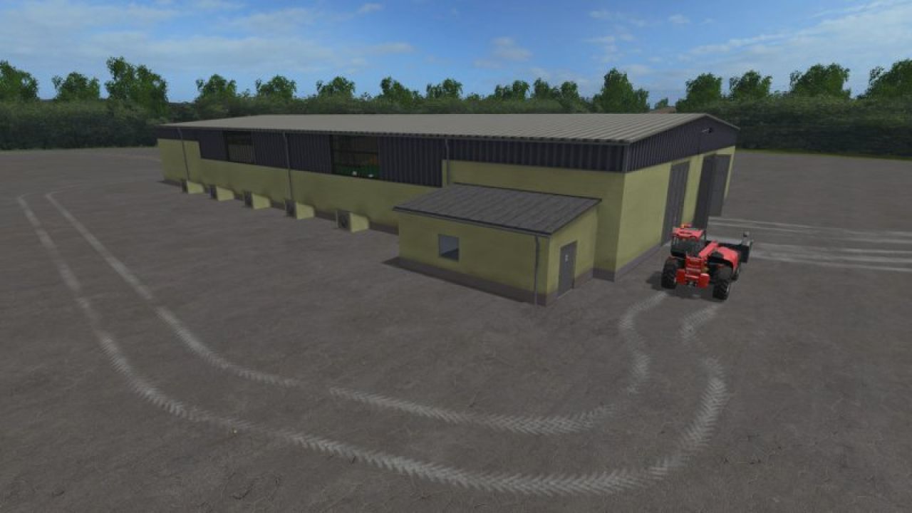 GDR Grain Store with lighting