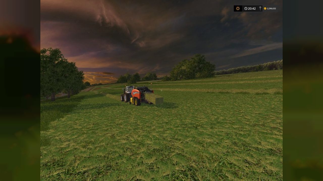 Grass with cutgrass texture