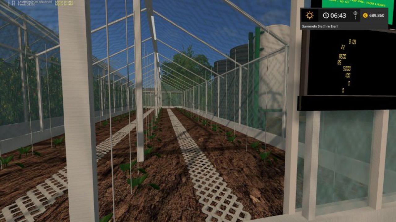 Greenhouses placeable Tomatos and Cocumber (Update) + Paprika