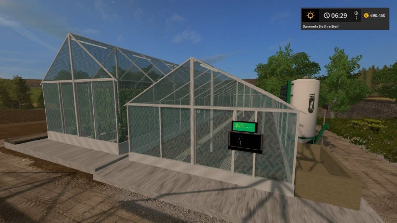 Greenhouses placeable Tomatos and Cocumber (Update) + Paprika