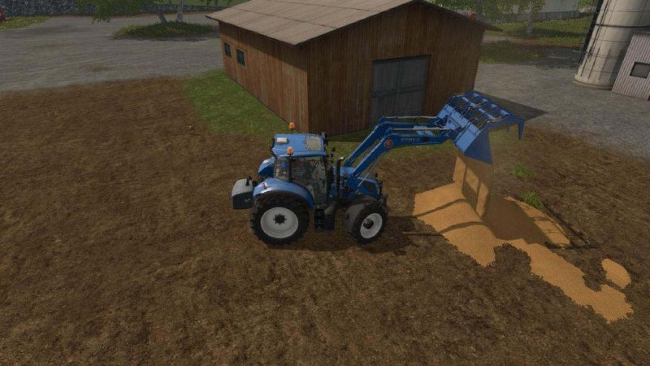 Gripping shovel