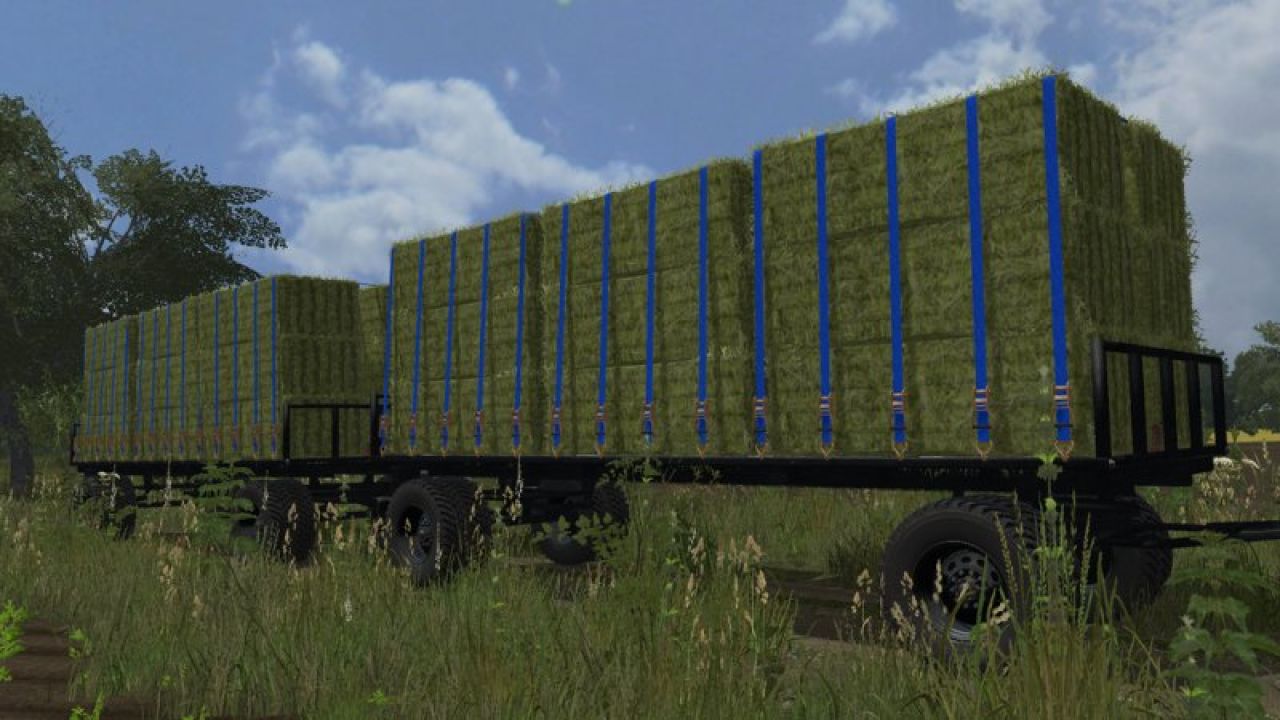 Homemade Bale Trailer