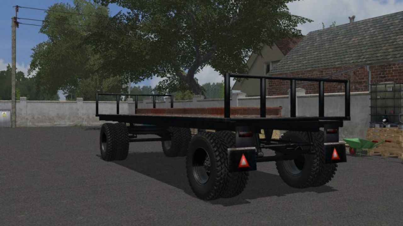 Homemade Bale Trailer
