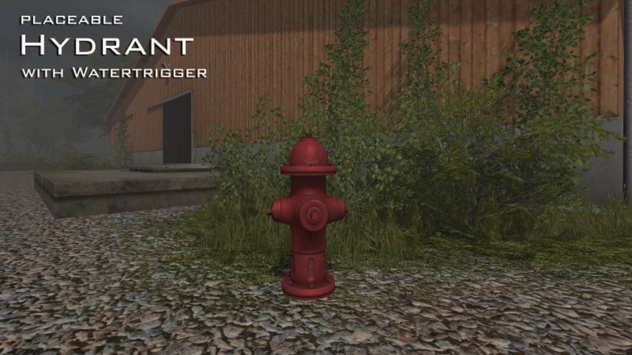 Hydrant with Watertrigger