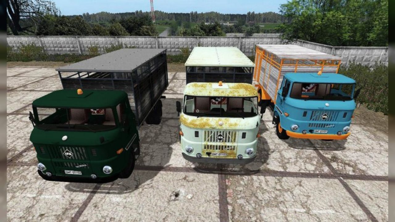 IFA W50 Animal Transport v3