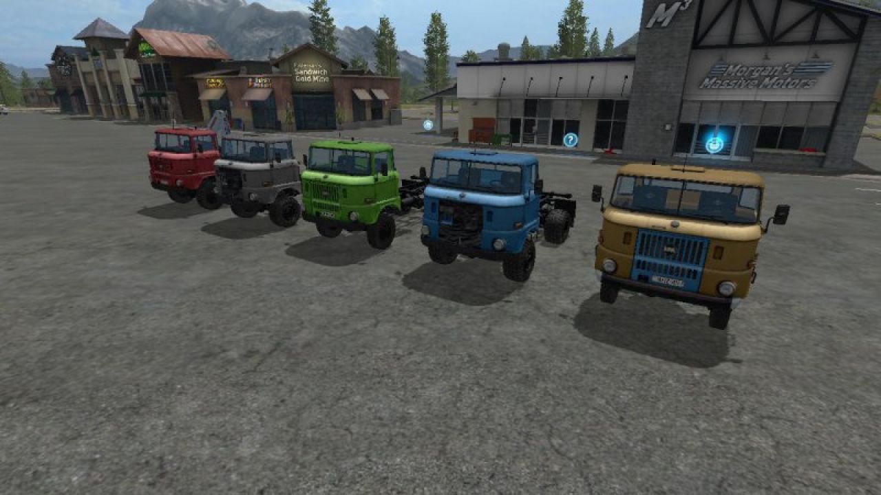 IFA W50 FSH Modding