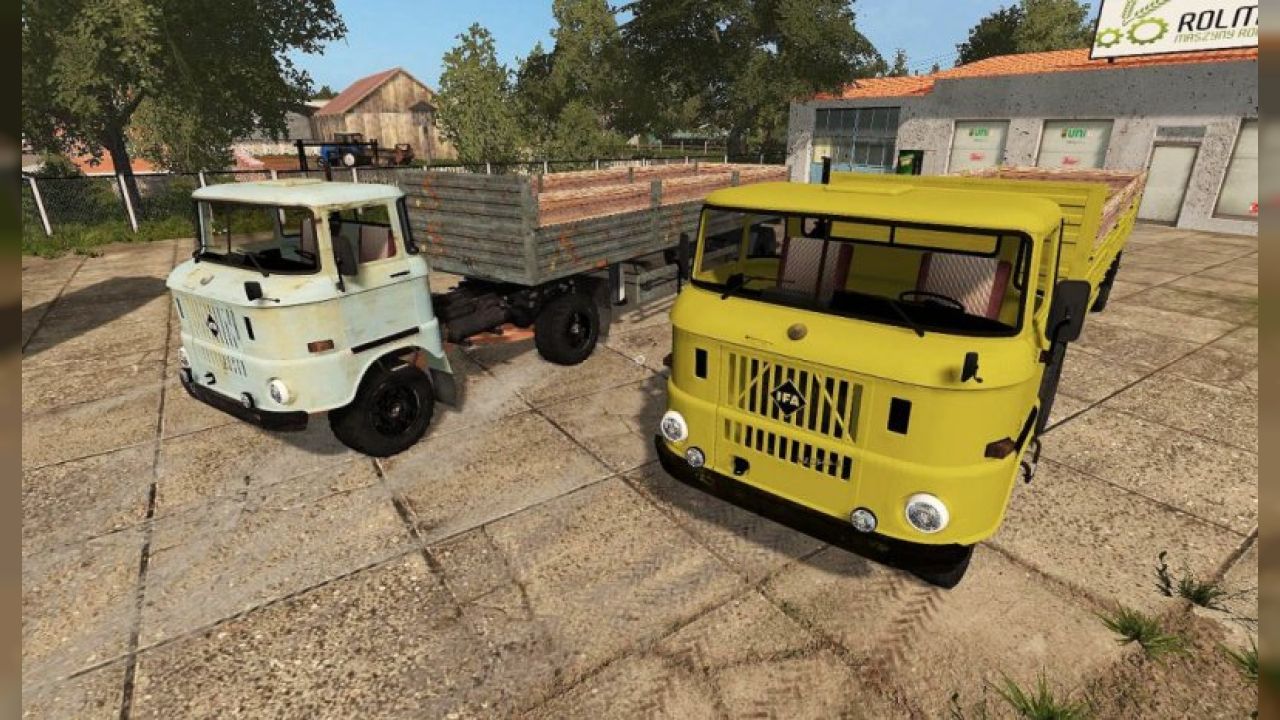 IFA W50 Saddle