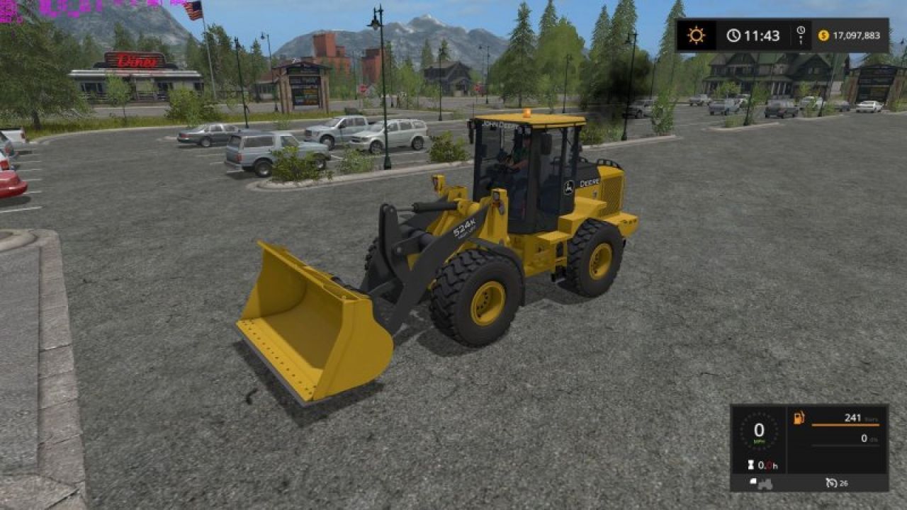 JOHN DEERE 524K V2