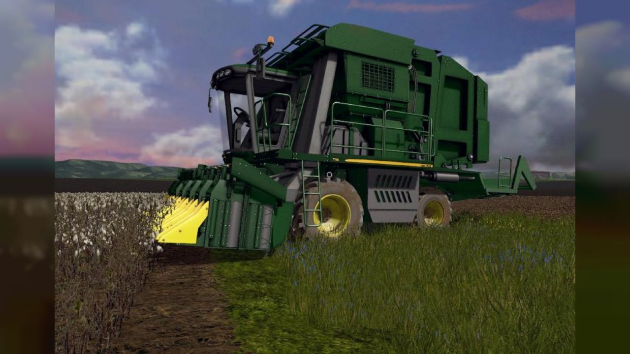 John Deere 7760 + header