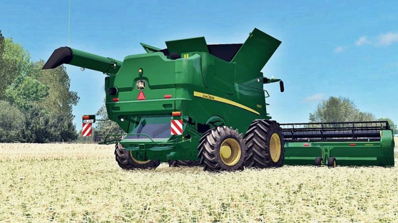 John Deere S690i Full Washable Pack v2