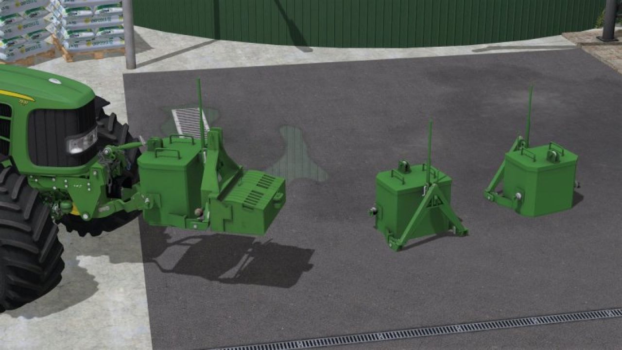 John Deere self made weight