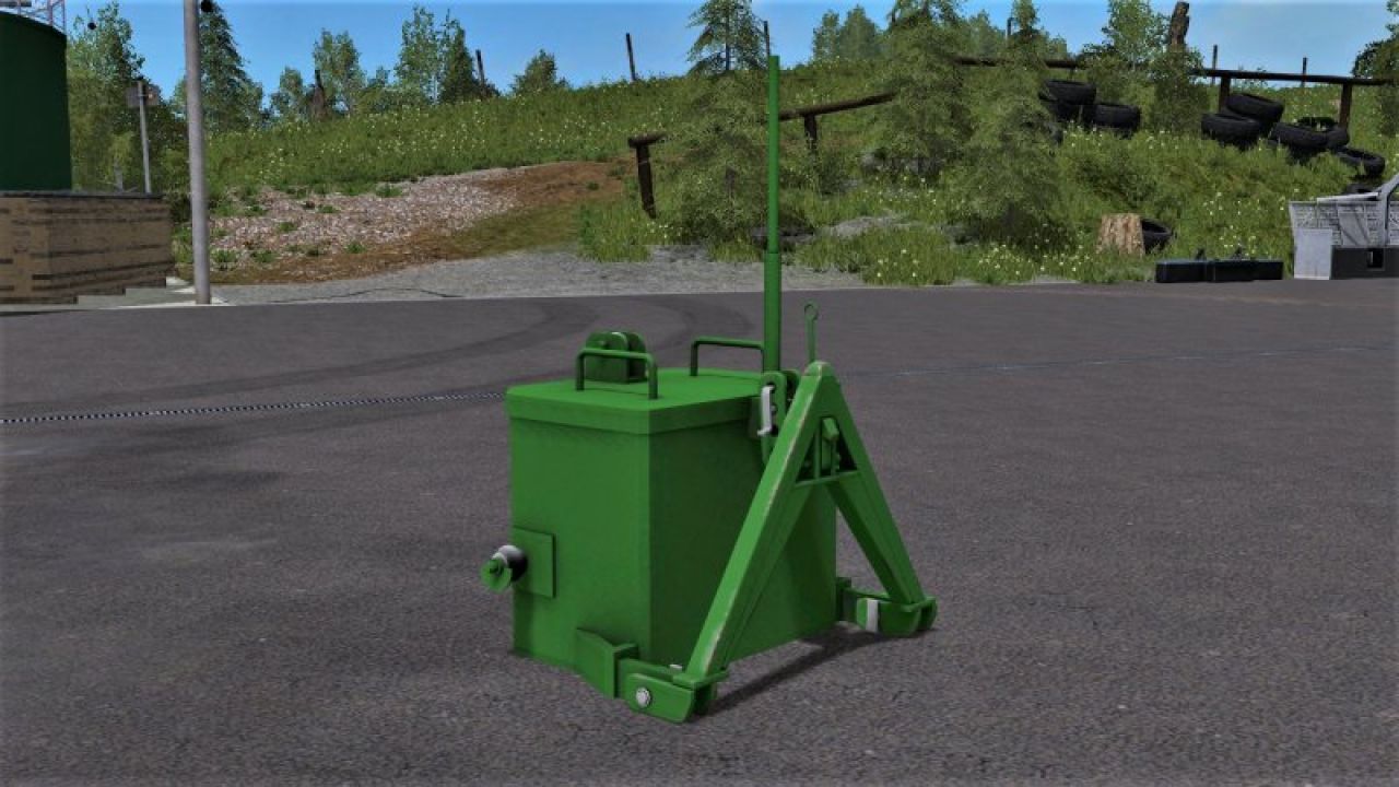 John Deere self made weight