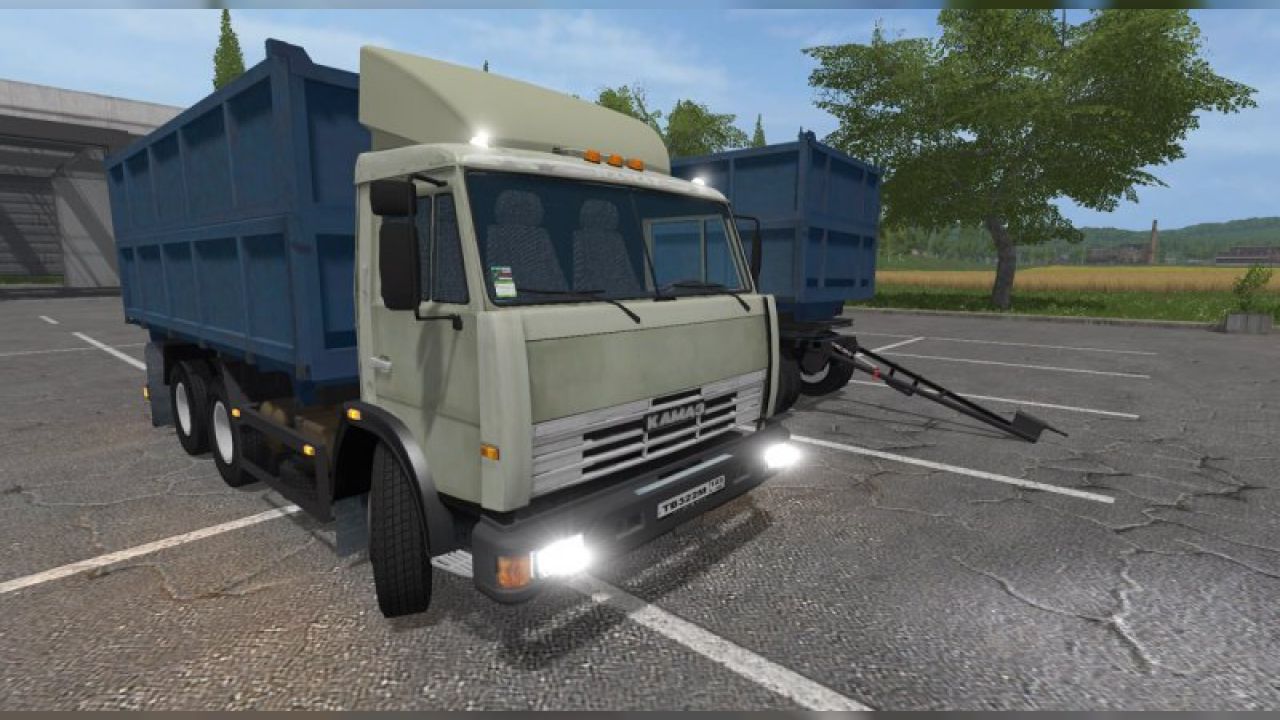 Kamaz 45143 + Nefaz trailer