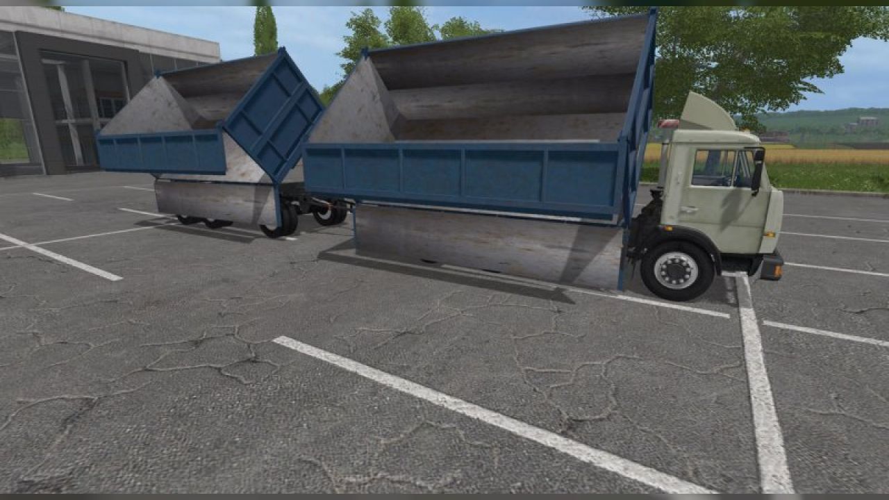 Kamaz 45143 + Nefaz trailer