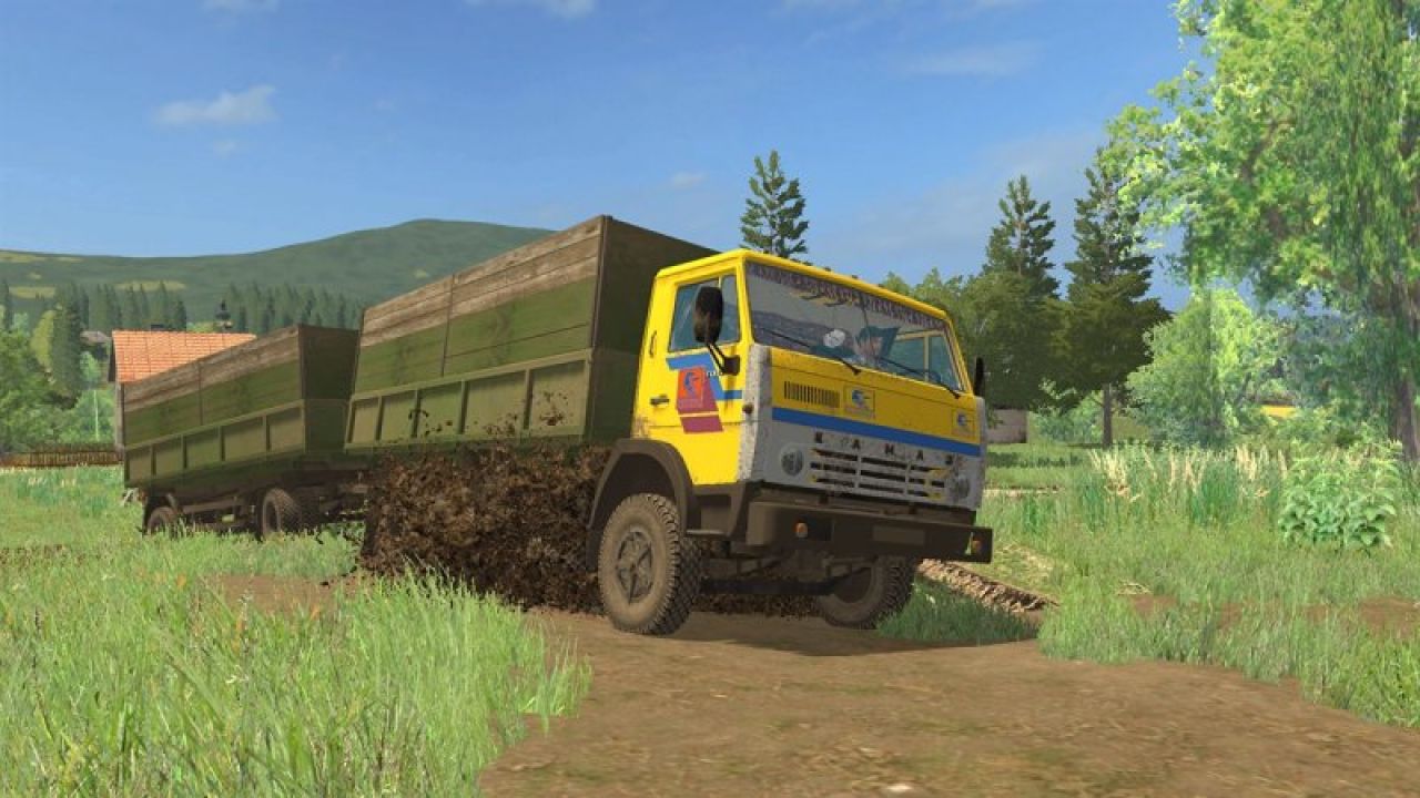 KamAz-55102 + Trailers Nefaz