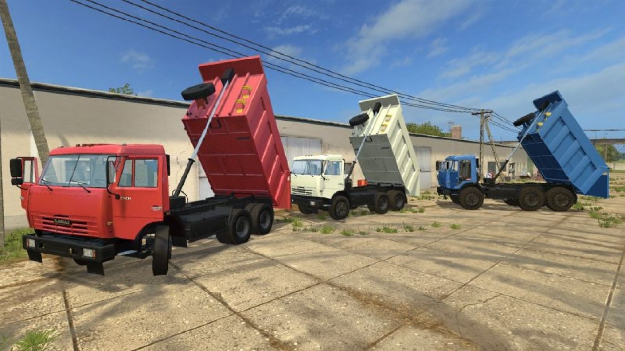 Kamaz 65115 Wheel selection v2.0