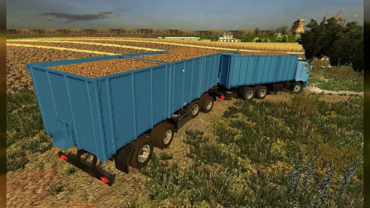 KamAZ-65117 and SZAP 83053-4