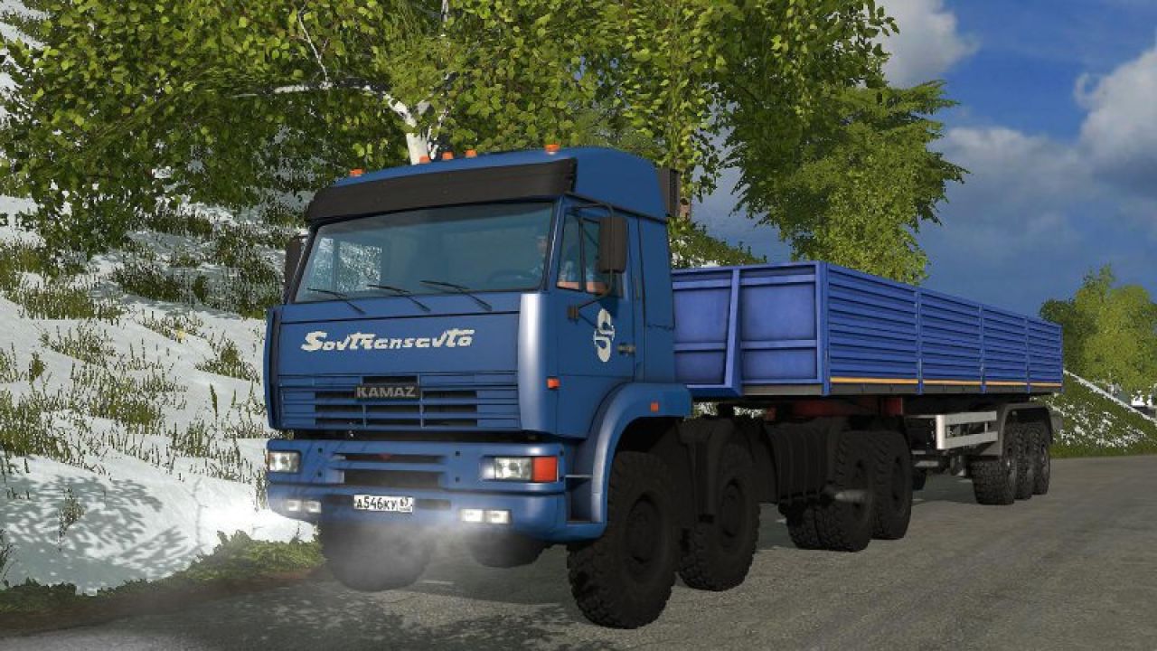 KAMAZ All-terrain vehicle Pack V1.0